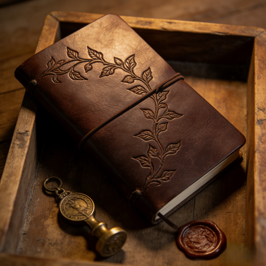 Embossed Leather Journal